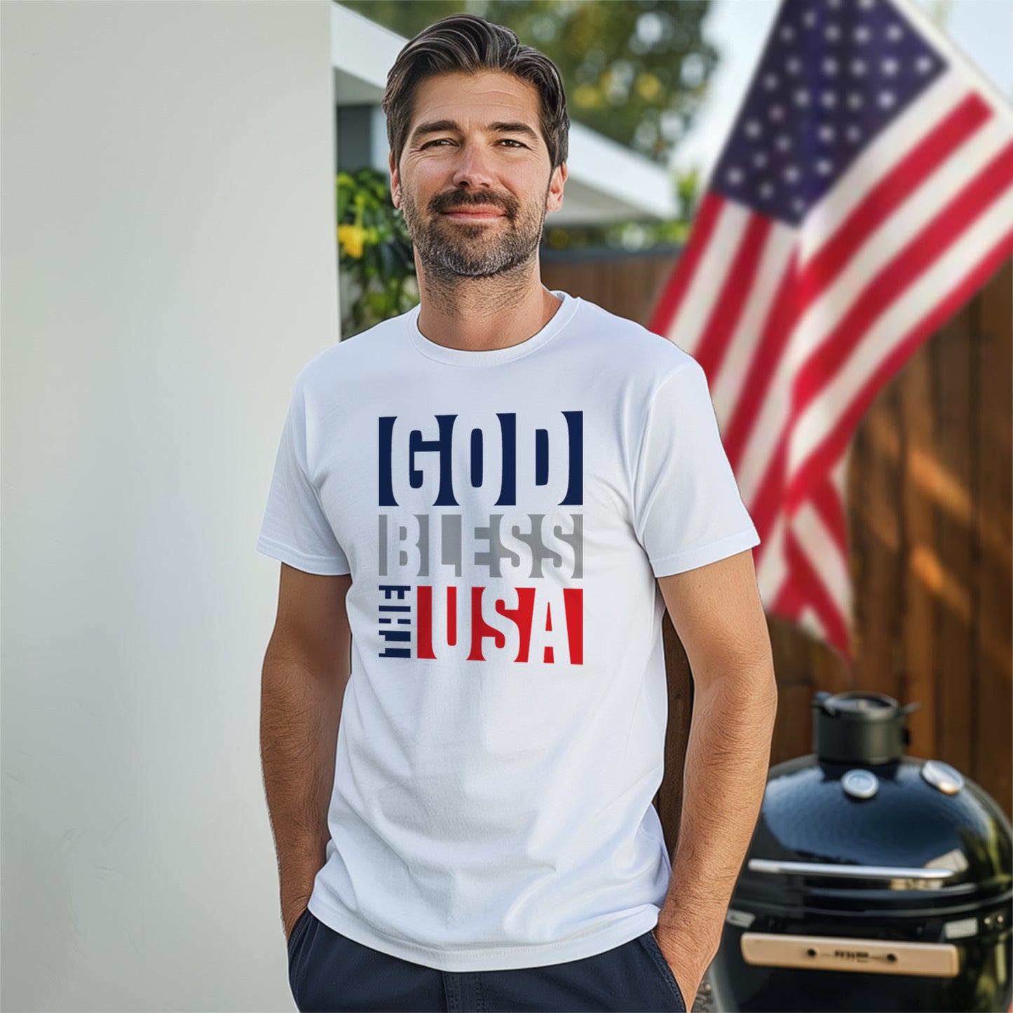 God Bless the USA  |  Unisex premium t-shirt