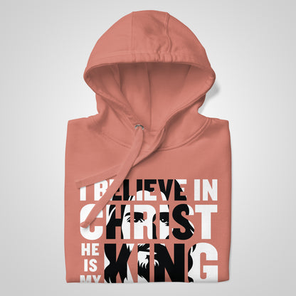 He Is My King Christian Unisex Hoodie