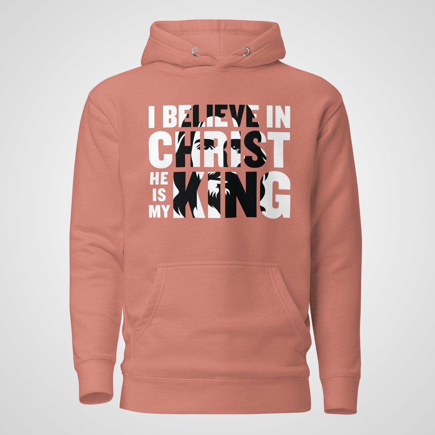 He Is My King Christian Unisex Hoodie