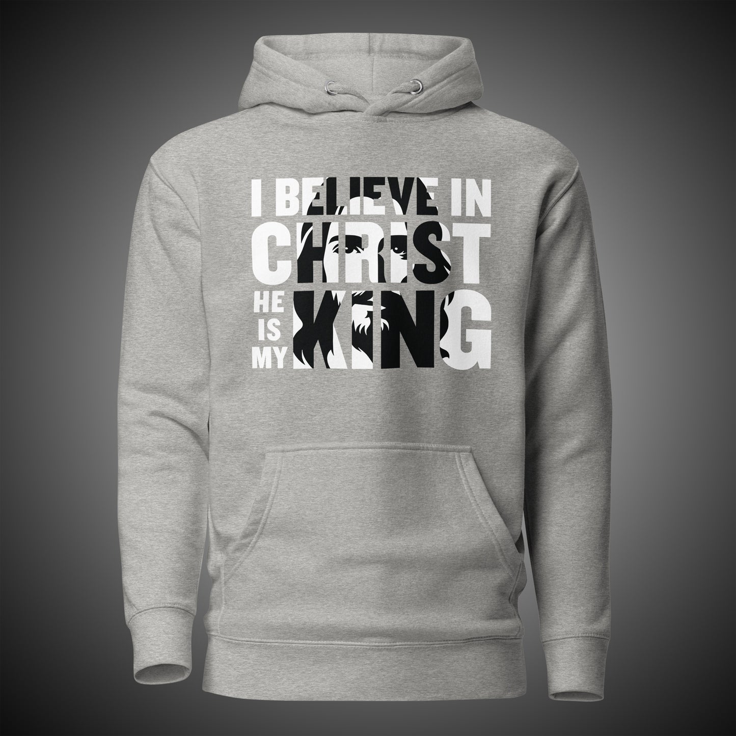 He Is My King Christian Unisex Hoodie