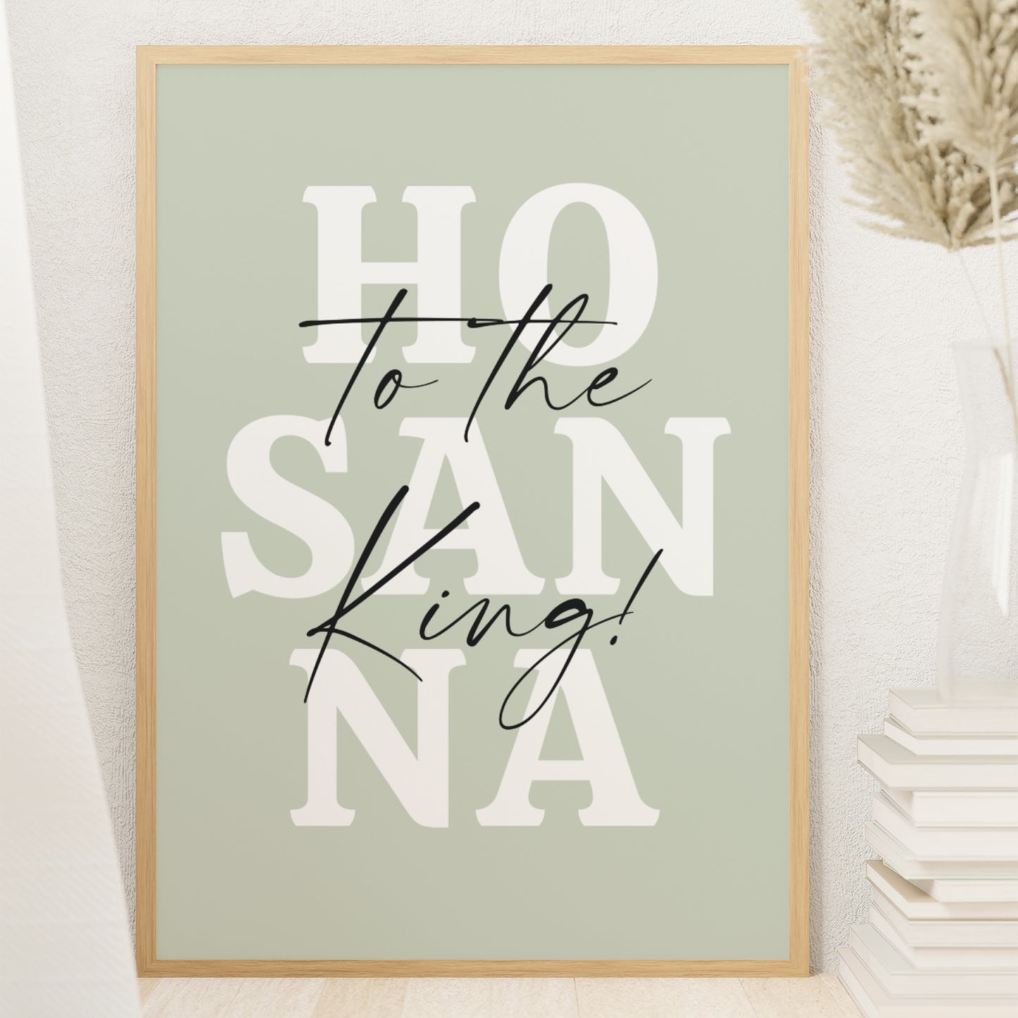 2 Digital Downloads: "Hosanna" and "Empty Tomb" Fine Art Prints for Easter